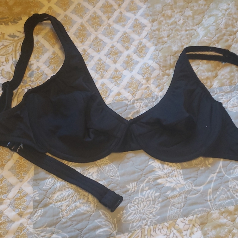 Venus Black Swim Top